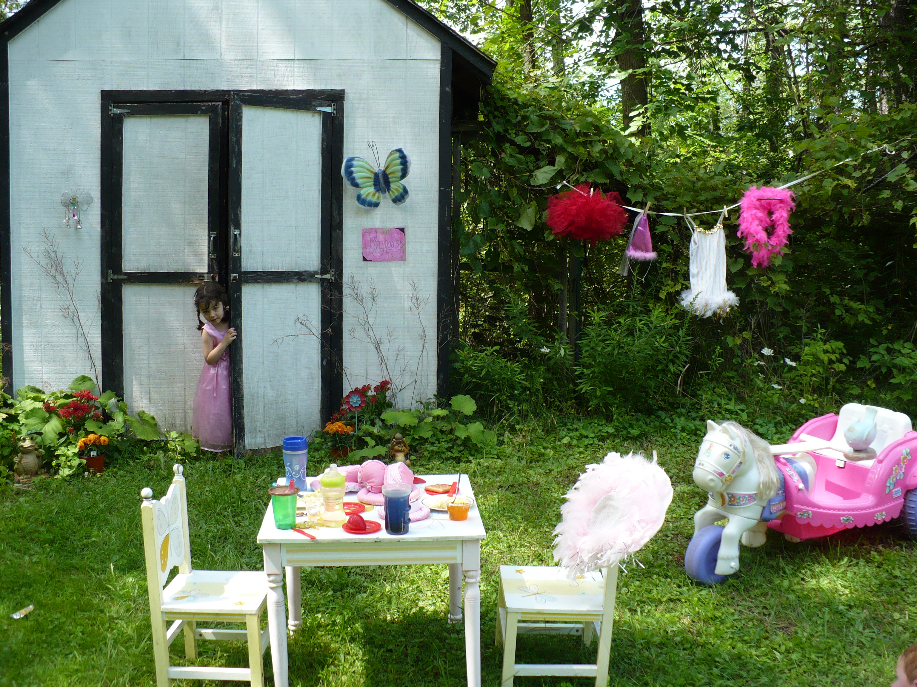 Backyard Fairy Tea Party 105 Creativeplayhouse